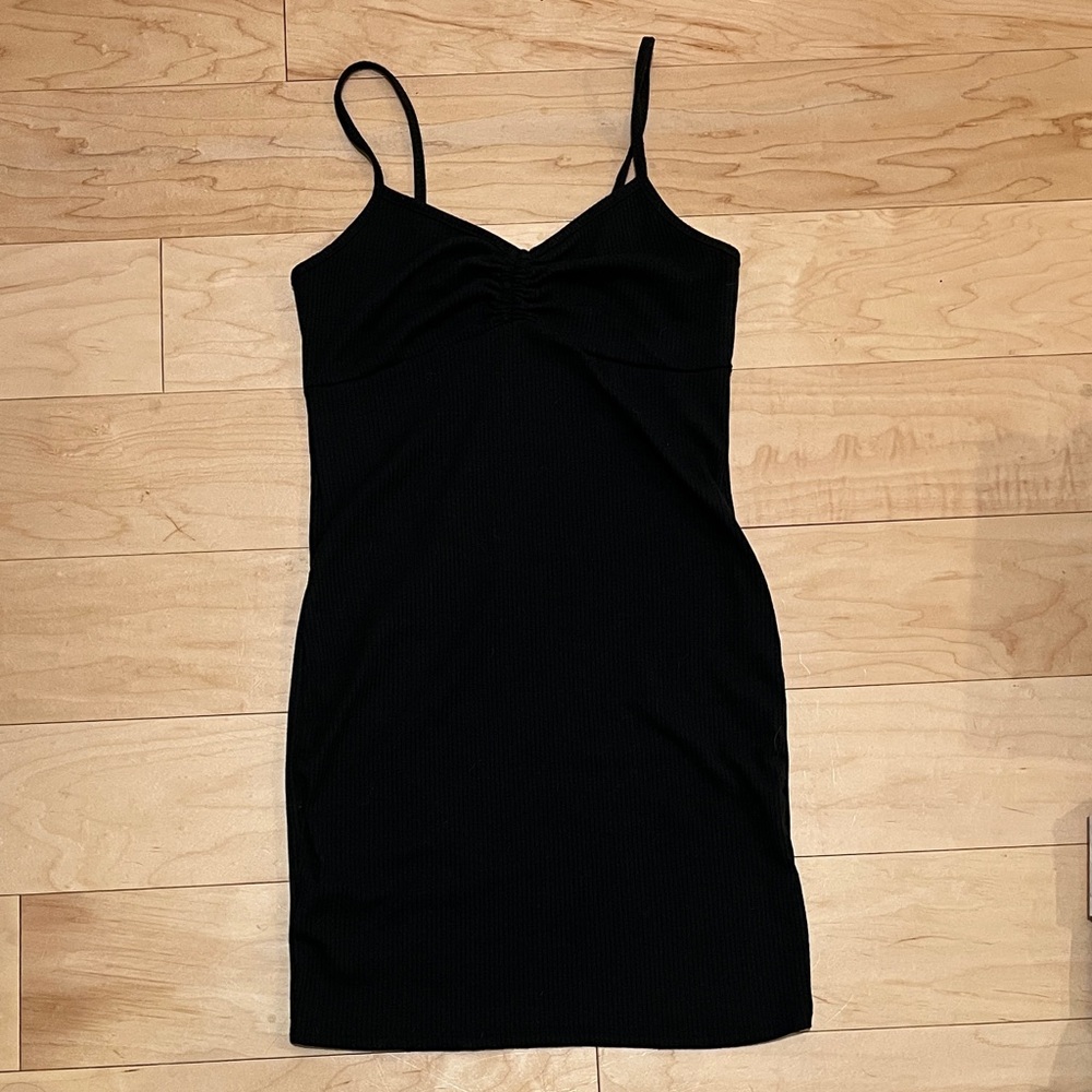 Forever 21 Black Ribbed Top